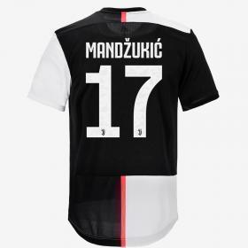 Mario Mandzukic #17 Juventus Home Soccer Jersey 2019-20 Jersey