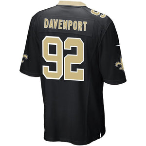 Marcus Davenport New Orleans Saints Nike Game Jersey - Black