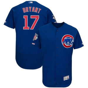 Kris Bryant Chicago Cubs Majestic Road Flex Base Collection Player Jersey - Gray/Royal