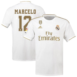 Marcelo Vieira da Silva Real Madrid Home Soccer Jersey 2019-20 Jersey – White