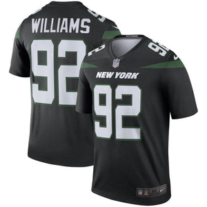 Leonard Williams New York Jets Nike Color Rush Legend Jersey - Stealth Black