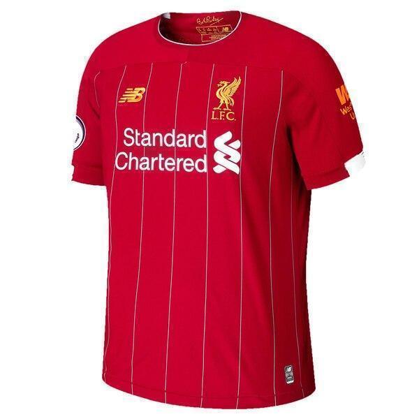 Sadio Mané Liverpool New Balance Home Soccer Jersey 2019-20 Jersey – Red