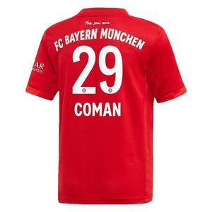 Kingsley Coman Bayern Munich Home Soccer Jersey 2019-20 Jersey – Red