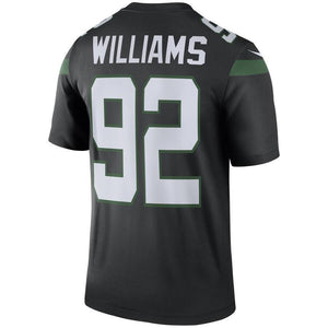 Leonard Williams New York Jets Nike Color Rush Legend Jersey - Stealth Black