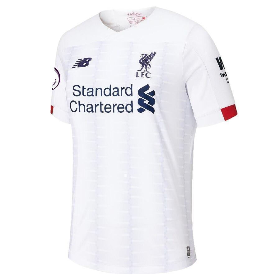 Sadio Mané Liverpool New Balance Away Soccer Jersey 2019-20 – White