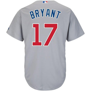 Kris Bryant Chicago Cubs Majestic Cool Base Player Jersey - Gray