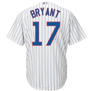 Kris Bryant Chicago Cubs Majestic Cool Base Player Jersey - White/Royal