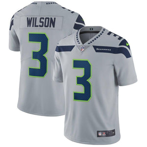 Russell Wilson Seattle Seahawks Nike Vapor Untouchable Limited Player Jersey - Gray