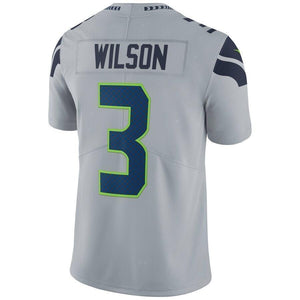 Russell Wilson Seattle Seahawks Nike Vapor Untouchable Limited Player Jersey - Gray