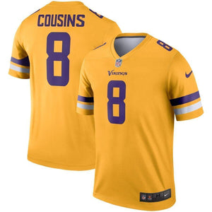 Kirk Cousins Minnesota Vikings Nike Inverted Legend Jersey - Gold