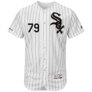 Jose Abreu Chicago White Sox Majestic Alternate Flex Base Collection Player Jersey - Black/White