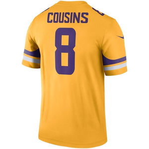 Kirk Cousins Minnesota Vikings Nike Inverted Legend Jersey - Gold