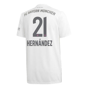 Lucas Hernández Bayern Munich Away Soccer Jersey 2019-20 - White