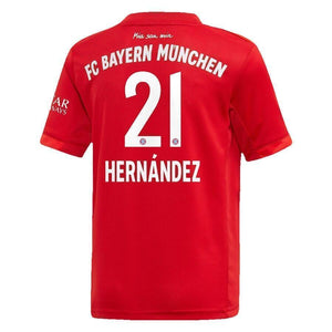 Lucas Hernández Bayern Munich Home Soccer Jersey 2019-20 Jersey - Red