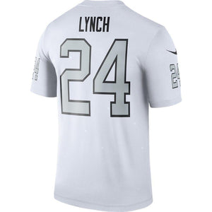 Marshawn Lynch Oakland Raiders Nike Color Rush Legend Jersey - White