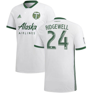 Liam Ridgewell Portland Timbers 2018 Secondary Player Jersey – White