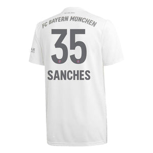 Renato Sanches Bayern Munich Away Soccer Jersey 2019-20 – White