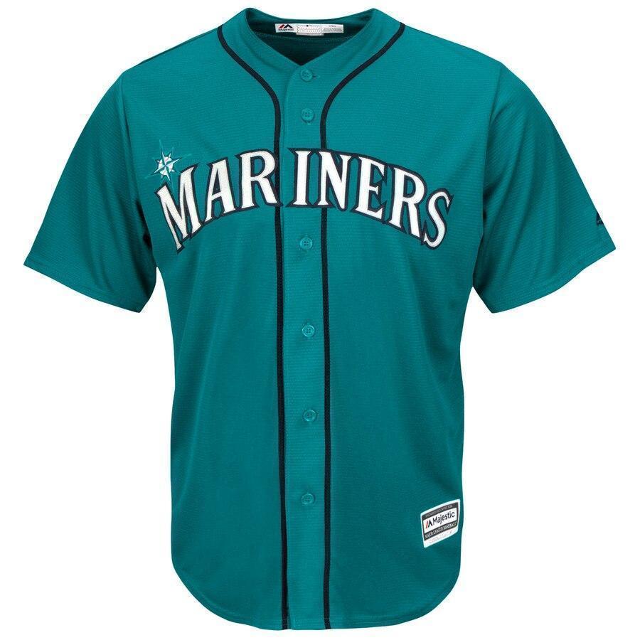 Kyle Seager Seattle Mariners Majestic Cool Base Player Jersey - Northwest Green