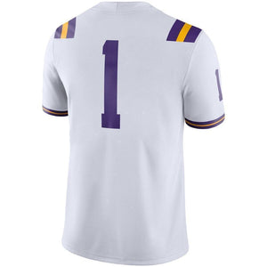 LSU Tigers Nike Team Game Football Jersey - White