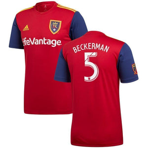 Kyle Beckerman Real Salt Lake  2018 Primary Player Jersey – Red