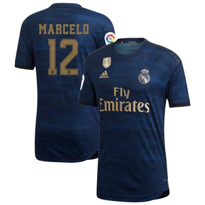 Marcelo Vieira da Silva Real Madrid Away Soccer Jersey 2019-20 – Blue