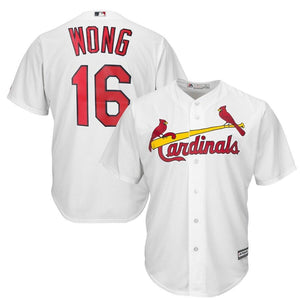 Kolten Wong St. Louis Cardinals Majestic Cool Base Player Jersey - White