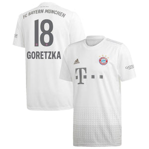 Leon Goretzka Bayern Munich Away Soccer Jersey 2019-20 – White