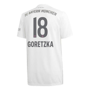 Leon Goretzka Bayern Munich Away Soccer Jersey 2019-20 – White