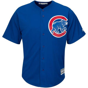 Kyle Schwarber Chicago Cubs Majestic Official Cool Base Player Jersey - White/Royal
