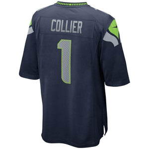 L.J. Collier Seattle Seahawks Nike Game Jersey - Navy