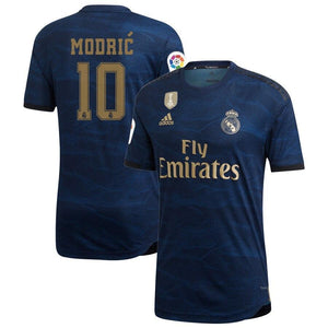 Luka Modric Real Madrid Away Soccer Jersey 2019-20 – Blue
