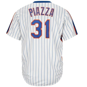 Mike Piazza New York Mets Majestic Cool Base Cooperstown Collection Player Jersey - White