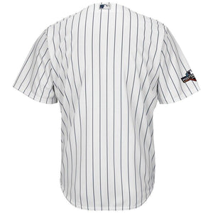 New York Yankees Majestic 2019 Postseason Official Cool Base Team Jersey - White/Navy