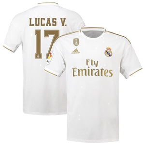 Lucas Vázquez Real Madrid Home Soccer Jersey 2019-20 Jersey – White