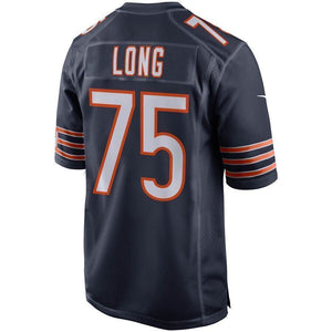 Kyle Long Chicago Bears Nike 100th Season Game Jersey - Navy