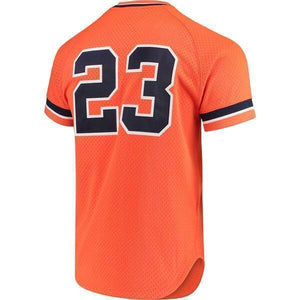 Kirk Gibson Detroit Tigers Mitchell & Ness Fashion Cooperstown Collection Mesh Batting Practice Jersey - Orange