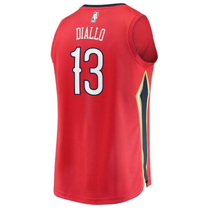 Cheick Diallo New Orleans Pelicans Fanatics Branded Fast Break Player Jersey Red - Statement Edition