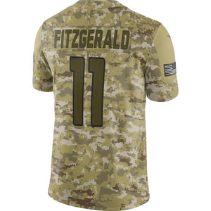 Larry Fitzgerald Arizona Cardinals Nike Salute to Service Limited Jersey - Camo