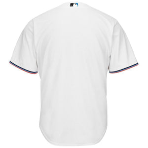 Miami Marlins Majestic Home 2019 Official Cool Base Team Jersey - White