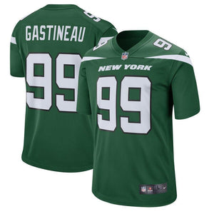 Mark Gastineau New York Jets Nike Retired Player Game Jersey – Gotham Green