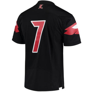 Louisville Cardinals adidas Premier Football Jersey - Black