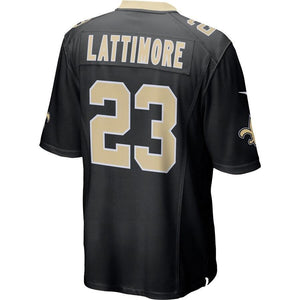 Marshon Lattimore New Orleans Saints Nike Game Jersey - Black