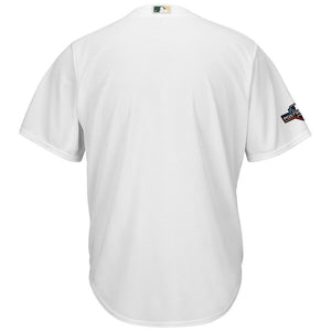 Oakland Athletics Majestic 2019 Postseason Official Cool Base Team Jersey - White