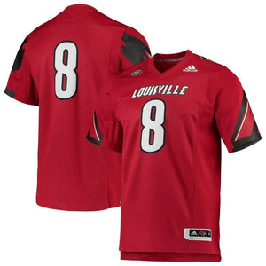 Louisville Cardinals adidas Team Premier Football Jersey - Red