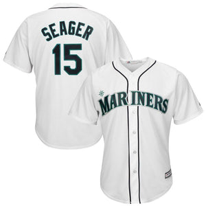 Kyle Seager Seattle Mariners Majestic Cool Base Player Jersey - White
